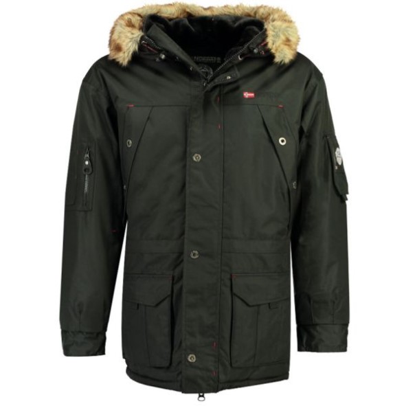 Geografische Noorwegen Parka De Hombre Abiosaure Negro Zwart