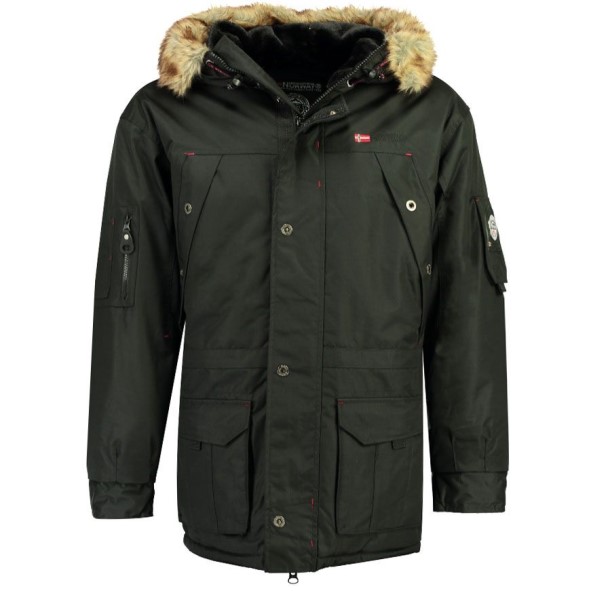 Geografische Noorwegen Parka De Hombre Abiosaure Negro Zwart