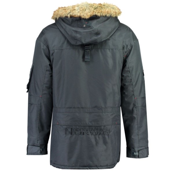 Geografische Noorwegen Parka De Hombre Abiosaure Azul Marino Marineblauw