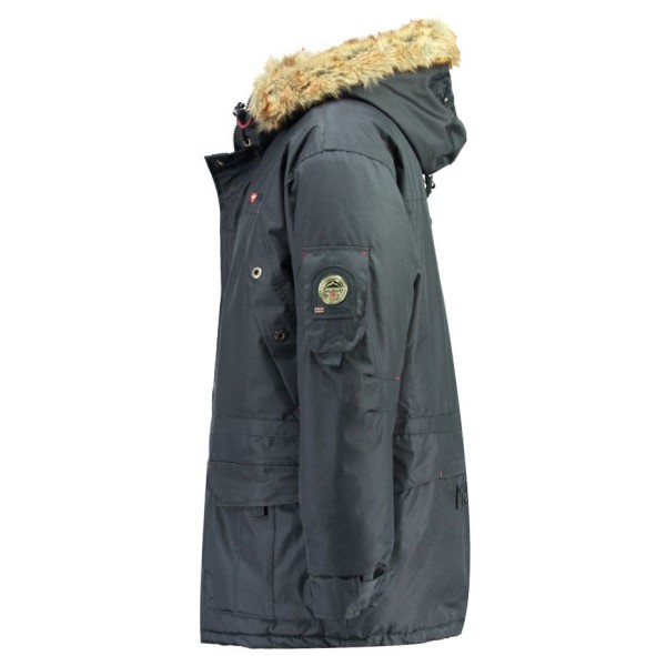 Geografische Noorwegen Parka De Hombre Abiosaure Azul Marino Marineblauw