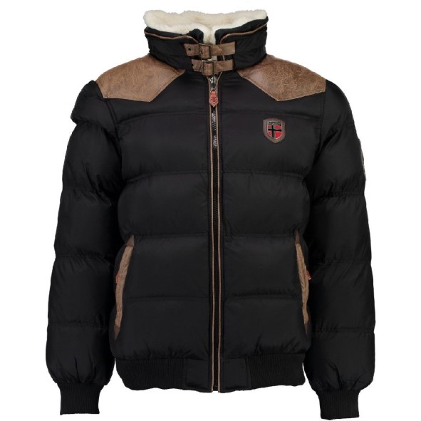 Geografisch Noorwegen Chaqueta De Hombre Abramovitch Negro Zwart
