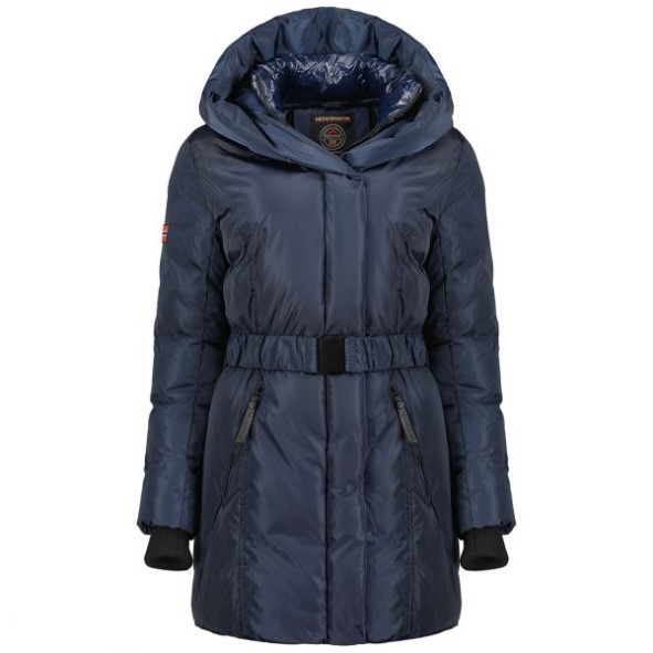 Geografisch Noorwegen Ablackstone Mujer Azul Marino Marine