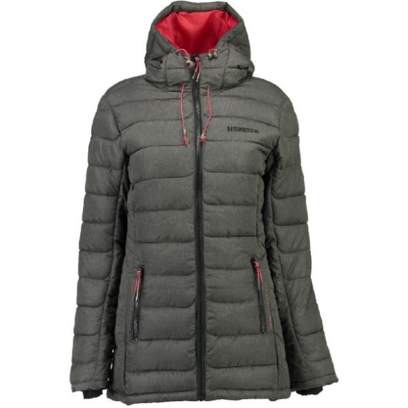 Geografisch Noorwegen Chaqueta De Mujer Astana Gris Oscuro Grijs