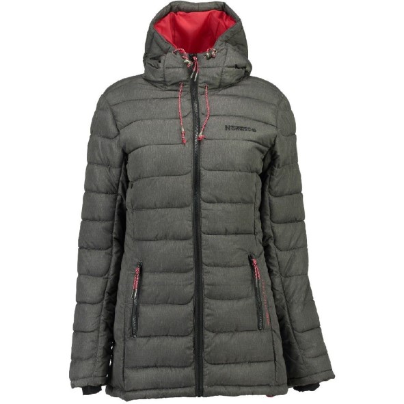 Geografisch Noorwegen Chaqueta De Mujer Astana Gris Oscuro Grijs