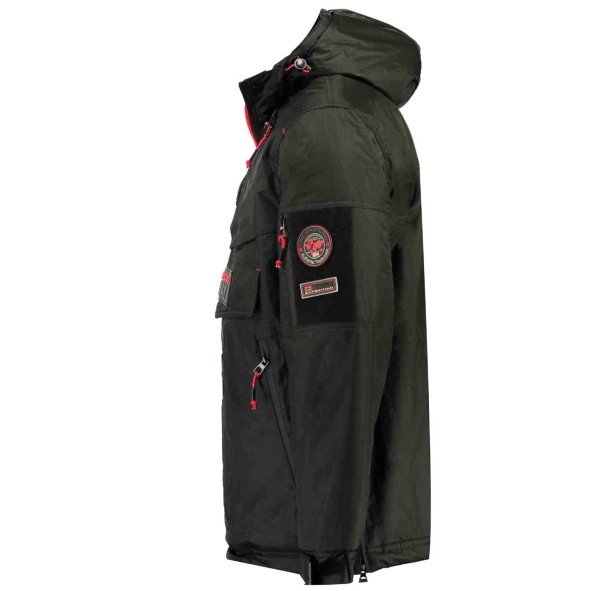 Geografische Noorwegen Parka De Hombre Barker Gris Oscuro Grijs