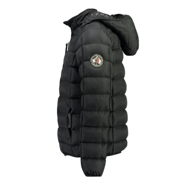 Geografische Noorwegen Parka De Hombre Balans Negro Zwart