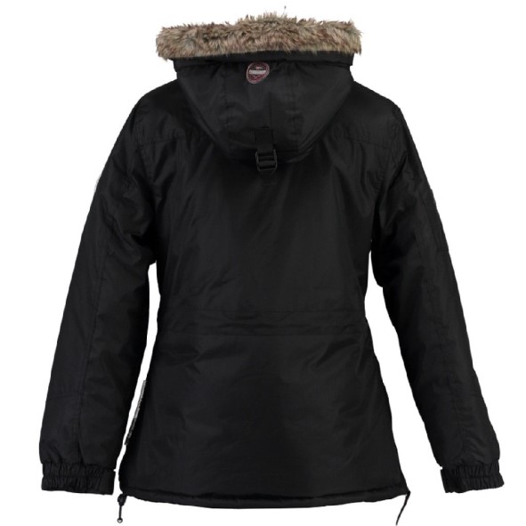 Geografische Noorwegen Parka De Mujer Baby Negro Zwart