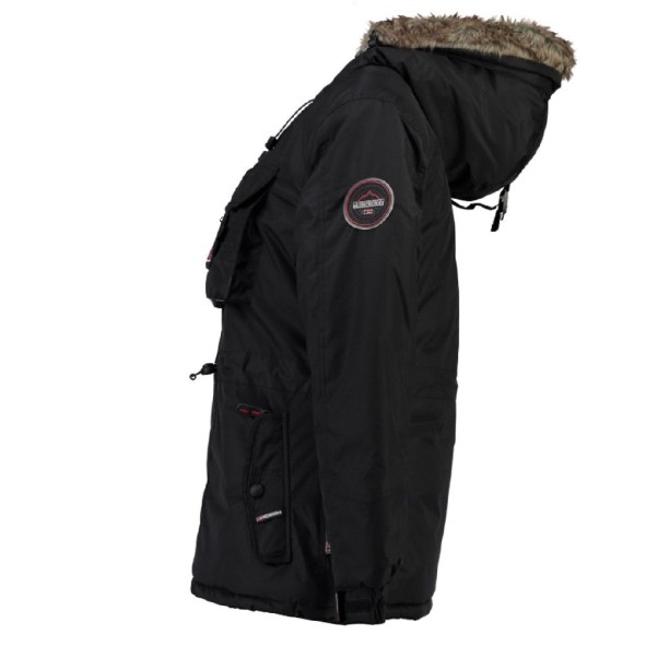 Geografische Noorwegen Parka De Mujer Baby Negro Zwart