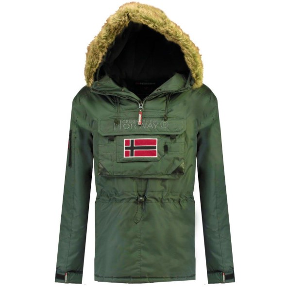 Geografische Noorwegen Parka De Hombre Beco Caqui Kaki