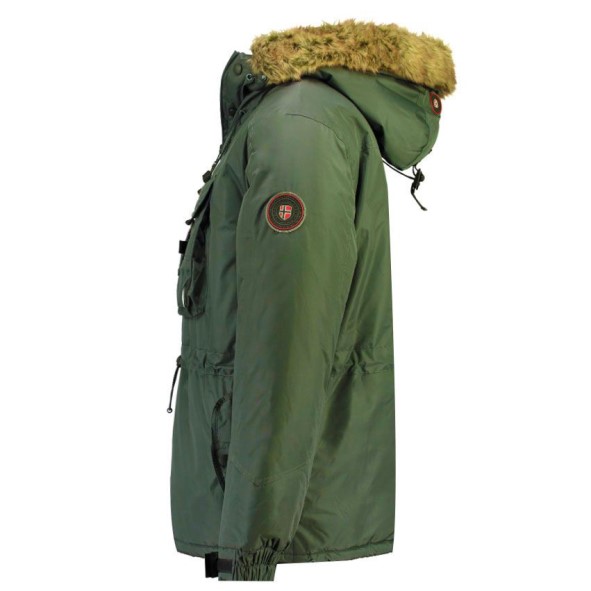 Geografische Noorwegen Parka De Hombre Beco Caqui Kaki