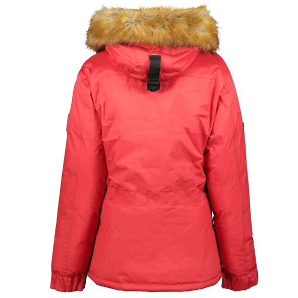 Geografische Noorwegen Parka De Hombre Bank Rojo Rood