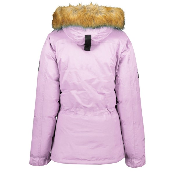 Geografische Noorwegen Parka De Mujer Bellaciao Rosa Claro Rosa