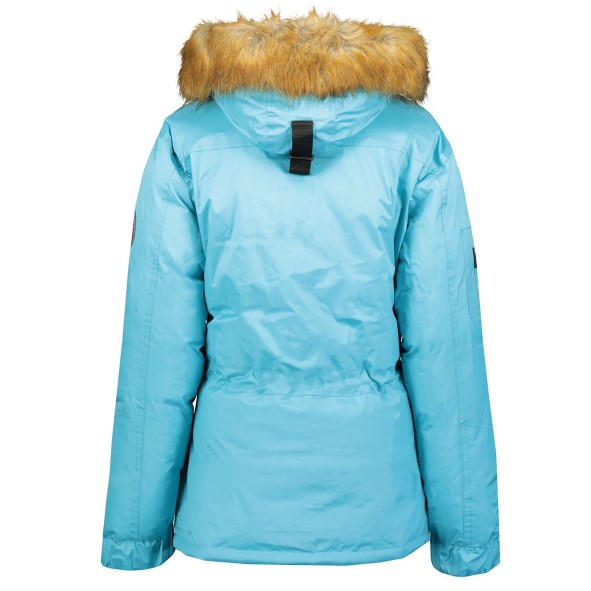 Geografische Noorwegen Parka De Mujer Bellaciao Turquesa Turkoois