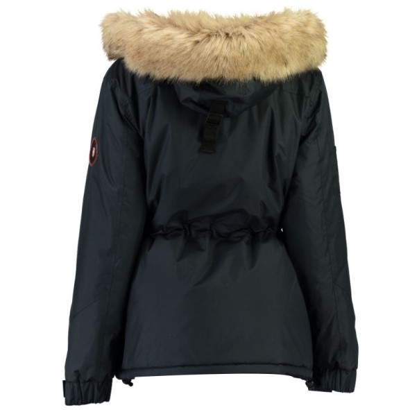 Geografische Noorwegen Parka De Mujer Bellaciao Azul Marino Marineblauw