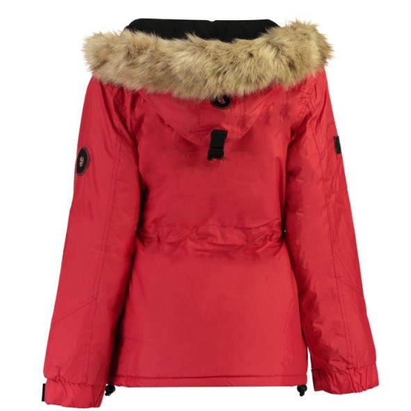 Geografische Noorwegen Parka De Niña Bellaciao Rojo Rood