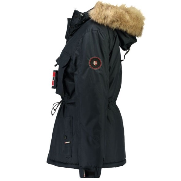 Geografische Noorwegen Parka De Niña Bellaciao Azul Marino Marine