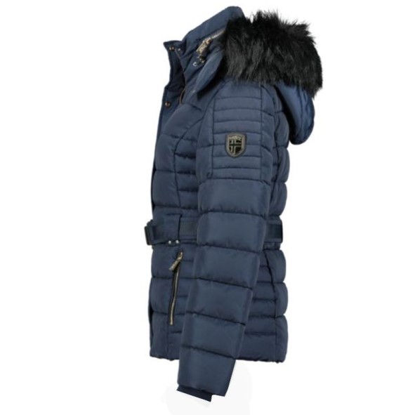 Geografische Noorwegen Parka De Mujer Bloed Azul Blauw