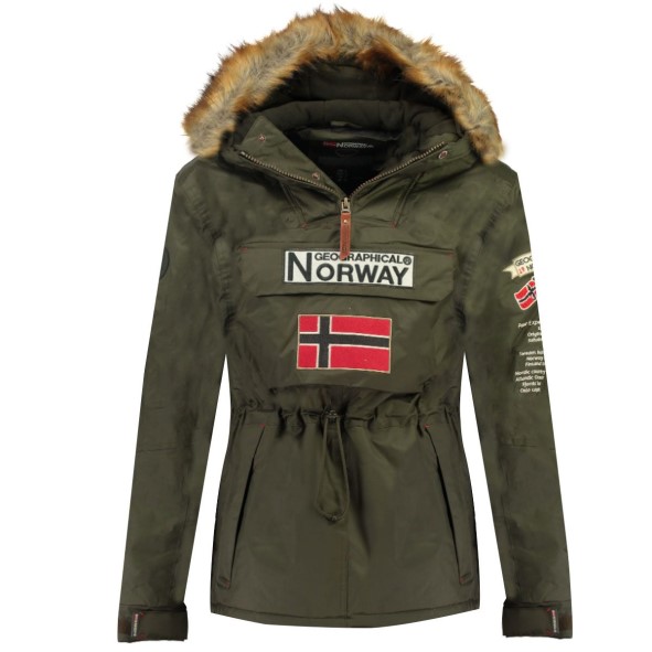 Geografische Noorwegen Parka De Hombre Boemerang Caqui Kaki