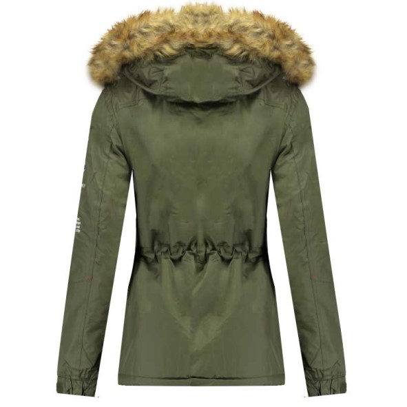 Geografische Noorwegen Parka De Mujer Boomera Caqui Kaki