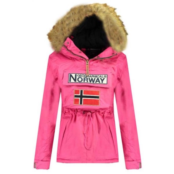 Geografische Noorwegen Parka De Mujer Boomera Fucsia Fucsia