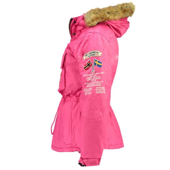 Geografische Noorwegen Parka De Mujer Boomera Fucsia Fucsia