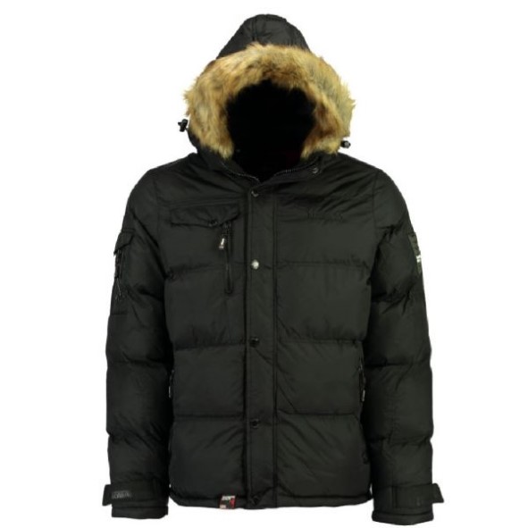 Chaqueta De Hombre Bonap Negro Zwart Geografisch Noorwegen