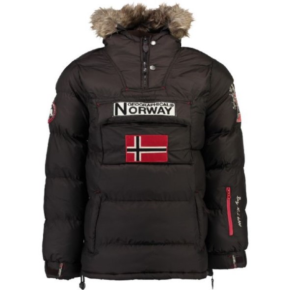 Chaqueta De Hombre Boker Marrón Oscuro Oscuro Geografisch Noorwegen