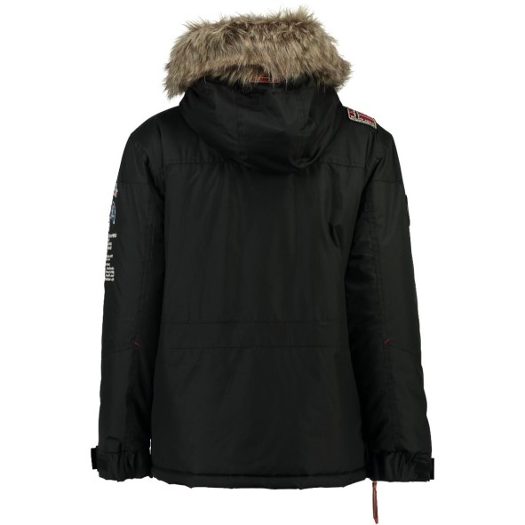 Geografische Noorwegen Parka De Niño Boemerang Negro Zwart