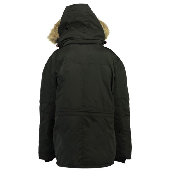 Geografische Noorwegen Parka De Hombre Carnaval Negro Zwart