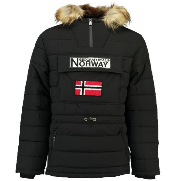 Geografisch Noorwegen Chaqueta De Hombre Casimodo Negro Zwart