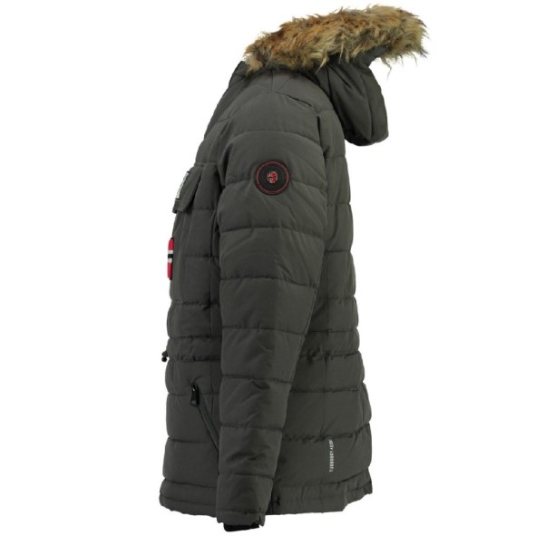 Geografisch Noorwegen Chaqueta De Hombre Casimodo Gris Oscuro Grijs