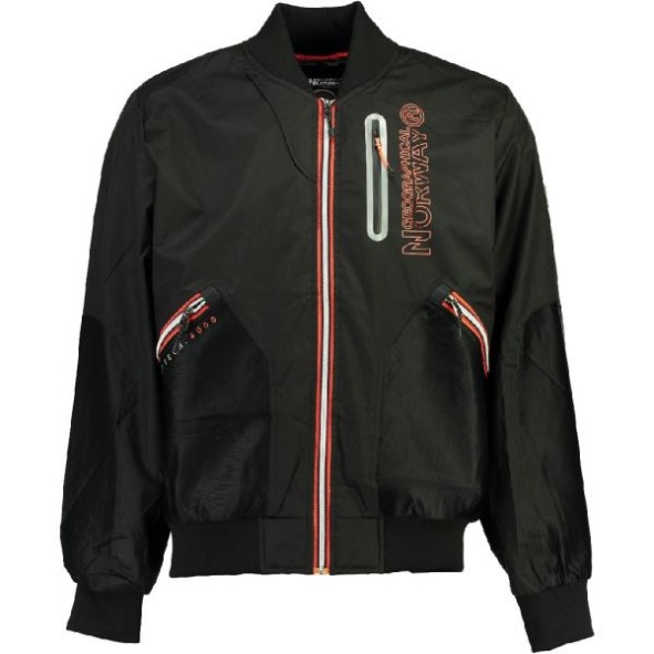 Chaqueta De Hombre Campvalley Negro Zwart Geografisch Noorwegen