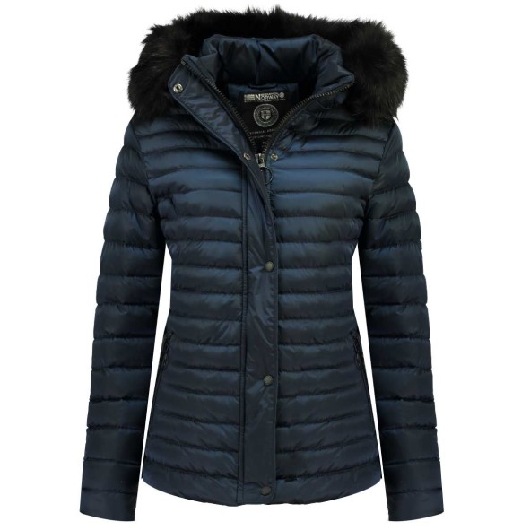 Geografische Noorwegen Parka De Mujer Darmon Azul Blauw