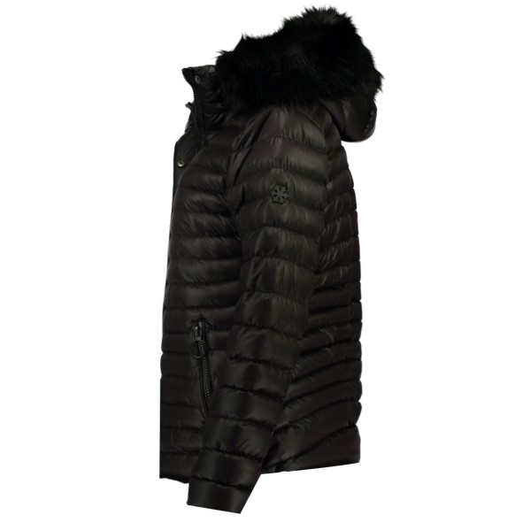 Geografische Noorwegen Parka De Mujer Darmon Negro Zwart