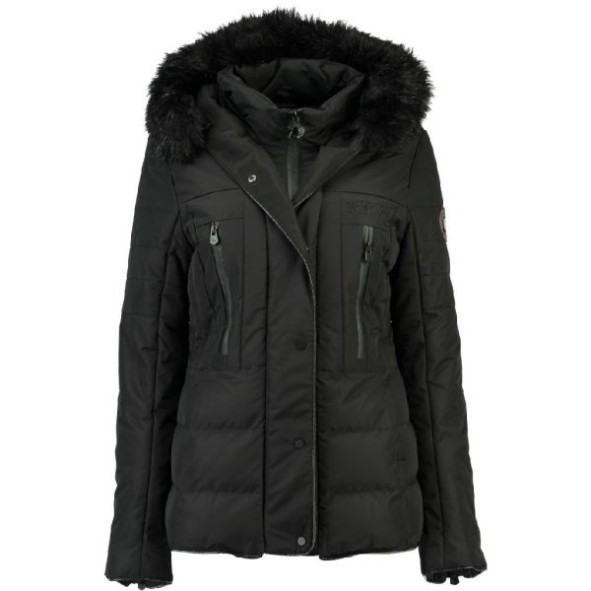 Geografische Noorwegen Parka De Mujer Dionysos Negro Zwart