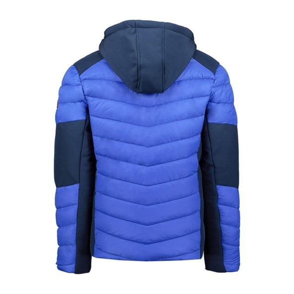 Geografische Noorwegen Parka De Hombre Doysun Azul Eléctrico Blauw