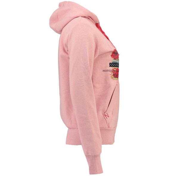 Sudadera De Niña Farlotte Rosa Claro Rosa Geografisch Noorwegen