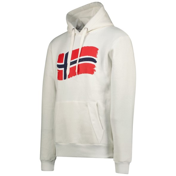 Geografisch Noorwegen Sudadera De Hombre Florent Blanco Wit