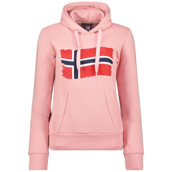 Geografisch Noorwegen Sudadera De Mujer Florence Rosa Claro Rosa
