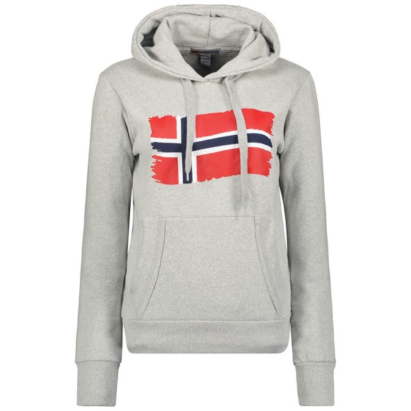 Geografisch Noorwegen Sudadera De Mujer Florence Gris Claro Grijs