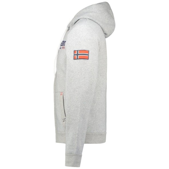 Geografisch Noorwegen Gasille Hombre Gris Claro Grijs