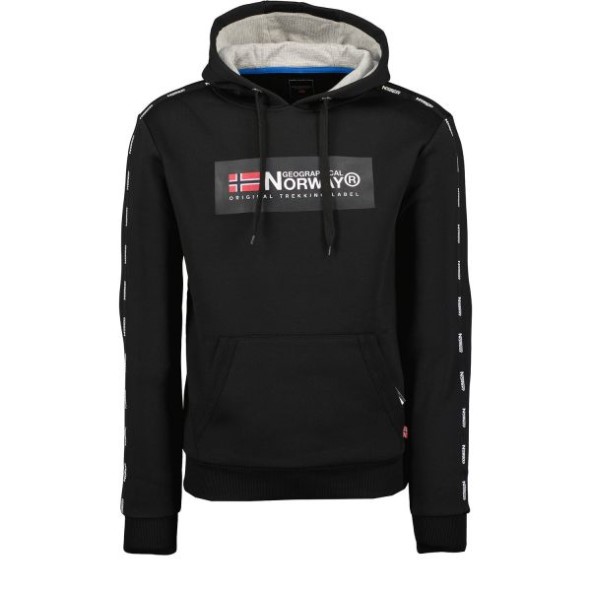 Geografische Noorwegen Gathlete Hombre Negro Zwart
