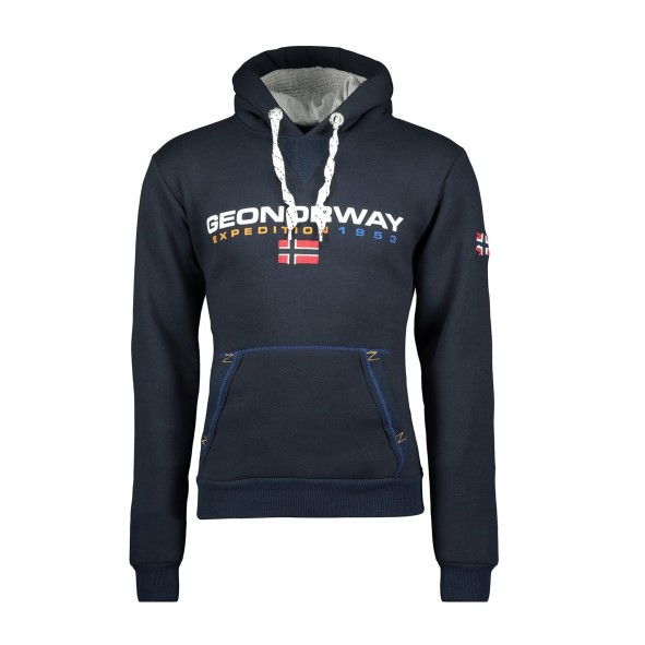 Geografisch Noorwegen Golivier Hombre Azul Marino Marine
