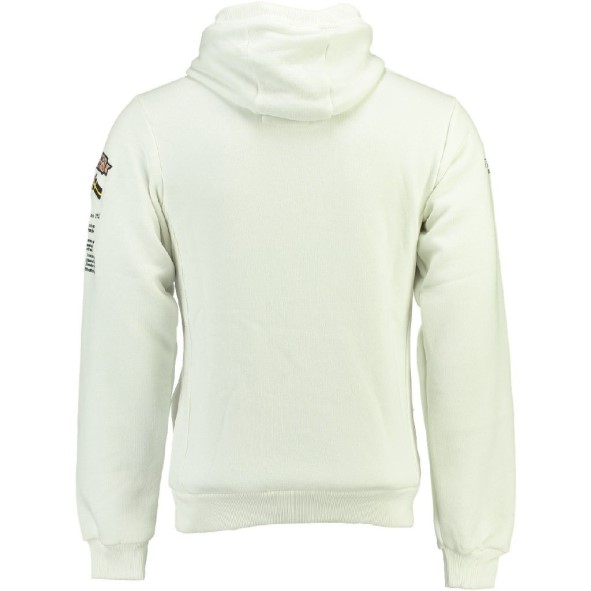 Geografisch Noorwegen Sudadera De Hombre Gymles Blanco Wit