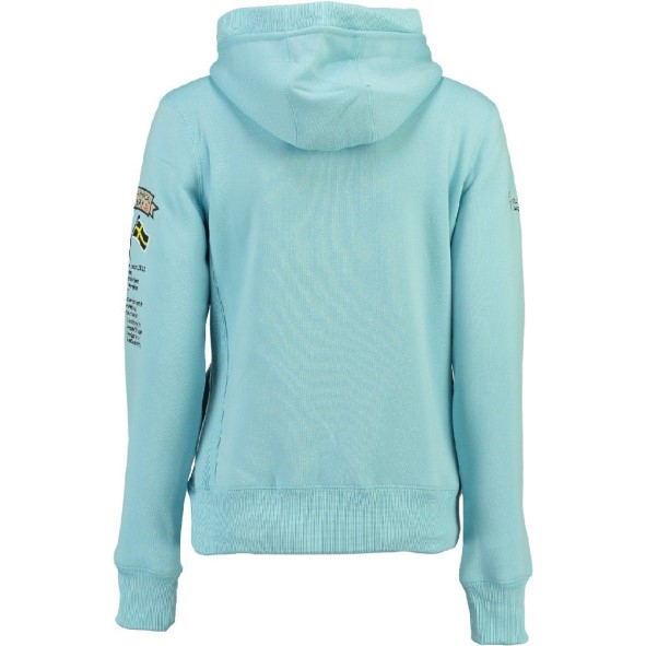 Geografisch Noorwegen Sudadera De Mujer Gymles Azul Cielo Blauw