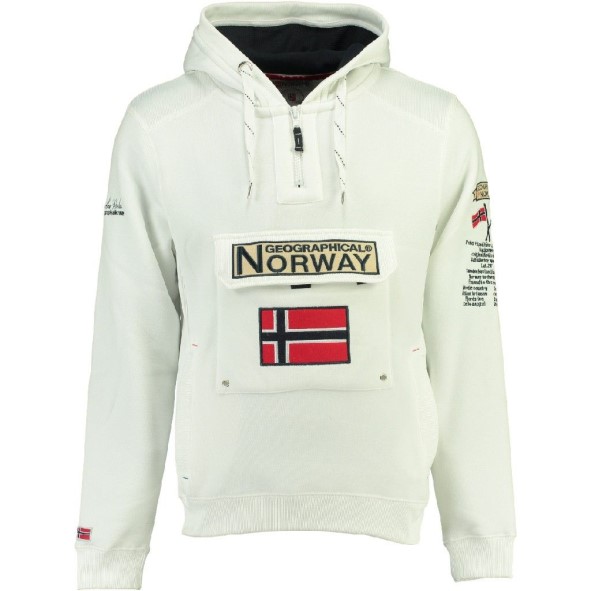 Geografisch Noorwegen Sudadera De Mujer Gymles Blanco Wit