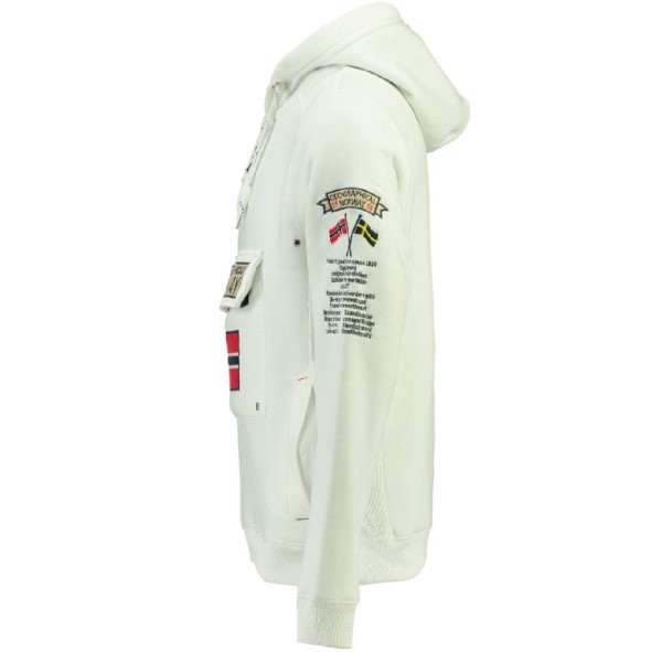 Geografisch Noorwegen Sudadera De Mujer Gymles Blanco Wit