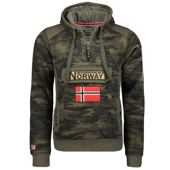 Geografisch Noorwegen Sudadera De Niños Gymles Verde Camo Camo