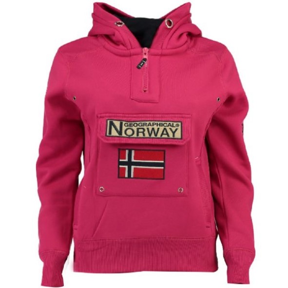 Geografisch Noorwegen Sudadera De Niños Gymles Fucsia Fucsia