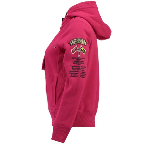 Geografisch Noorwegen Sudadera De Niños Gymles Fucsia Fucsia